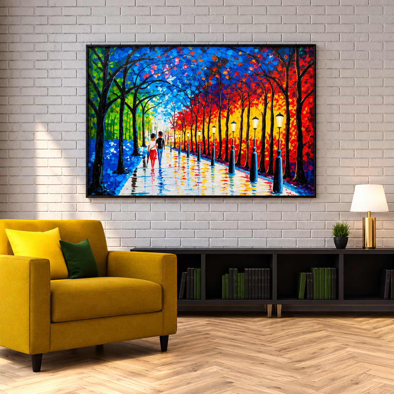 Vivid Park Painting